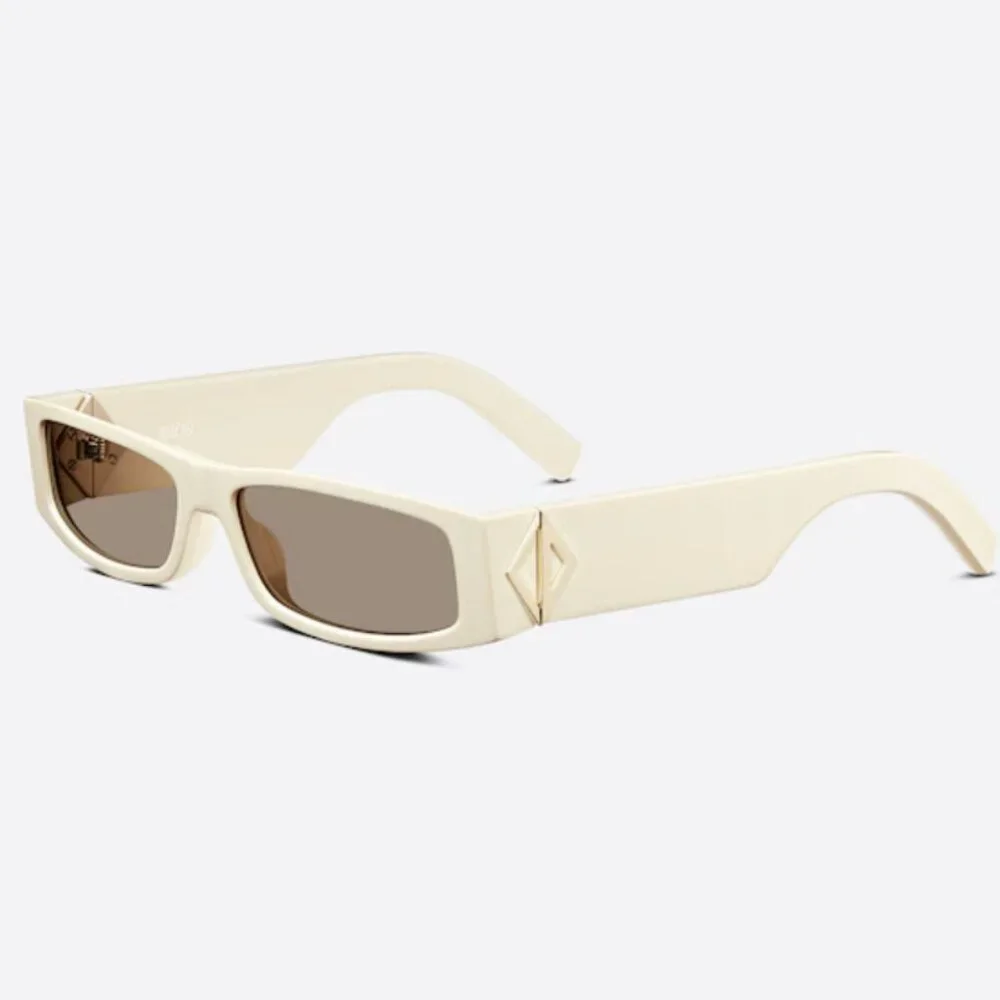 NEW DIOR IVORY SQUARE UNISEX SUNGLASSES